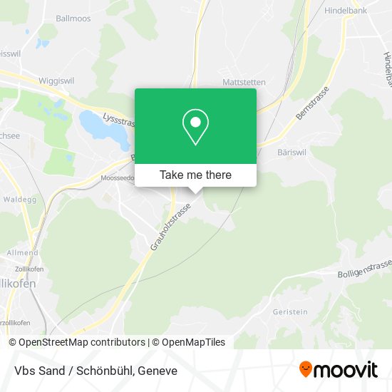 Vbs Sand / Schönbühl map