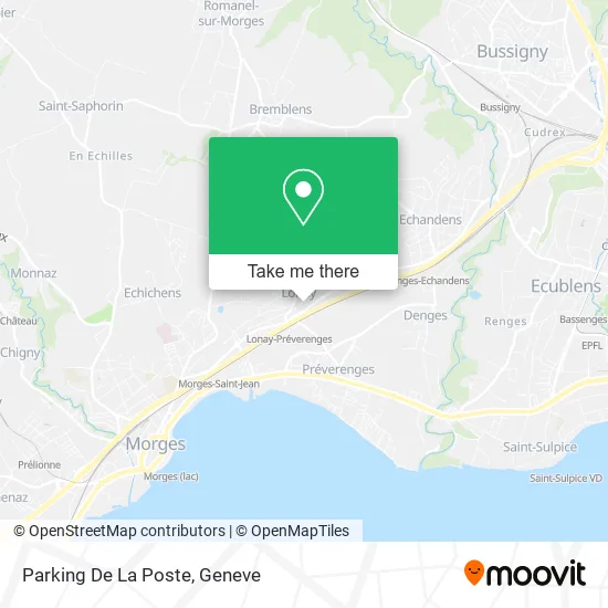 Parking De La Poste map