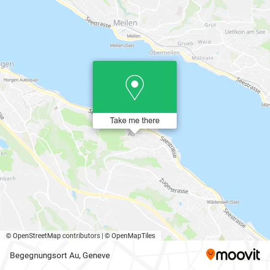 Begegnungsort Au map