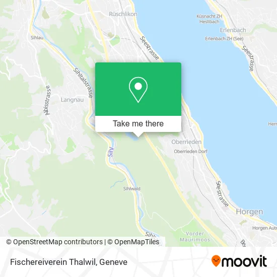 Fischereiverein Thalwil map