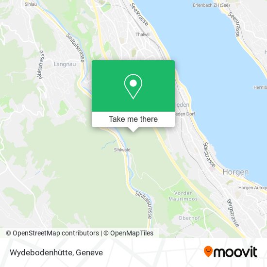 Wydebodenhütte map