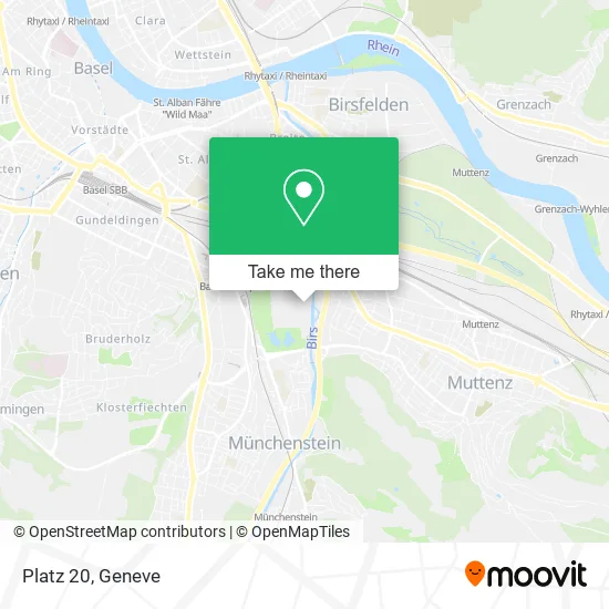Platz 20 map