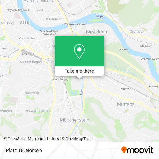 Platz 18 map