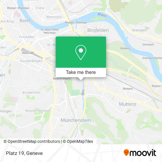 Platz 19 map