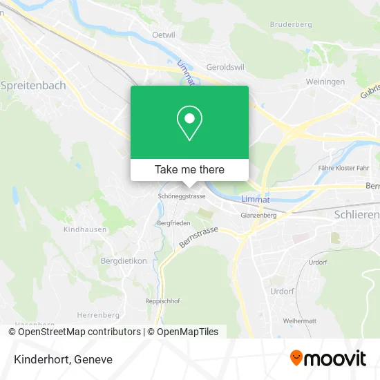 Kinderhort map