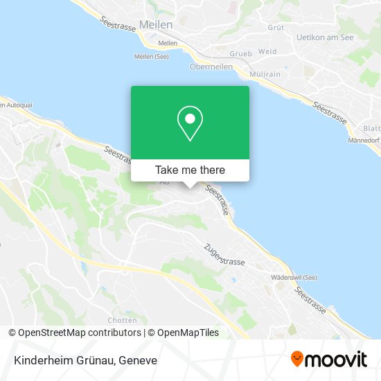 Kinderheim Grünau map