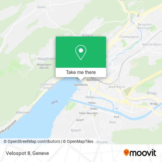 Velospot 8 map