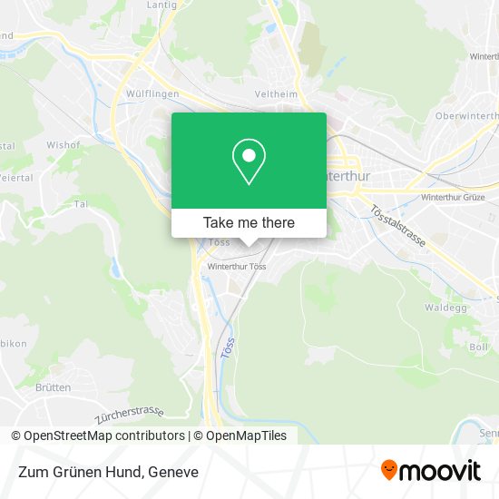 Zum Grünen Hund map