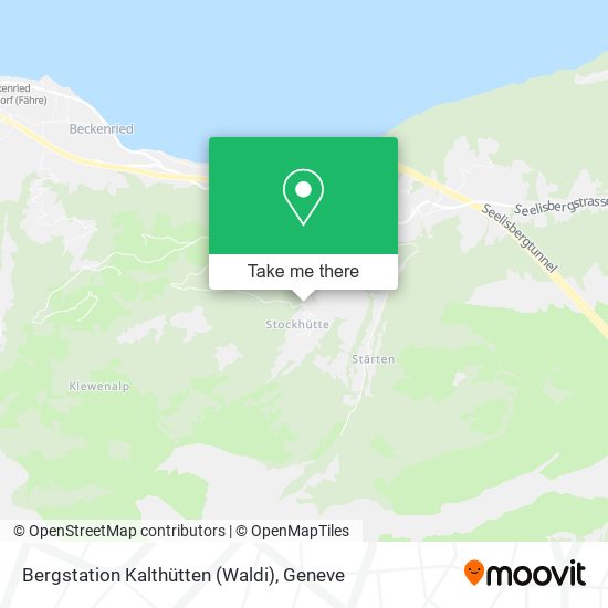 Bergstation Kalthütten (Waldi) map