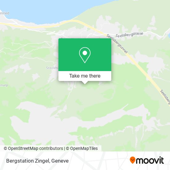 Bergstation Zingel map