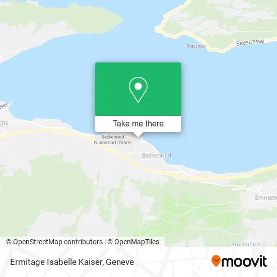 Ermitage Isabelle Kaiser map