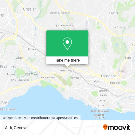 Aldi map