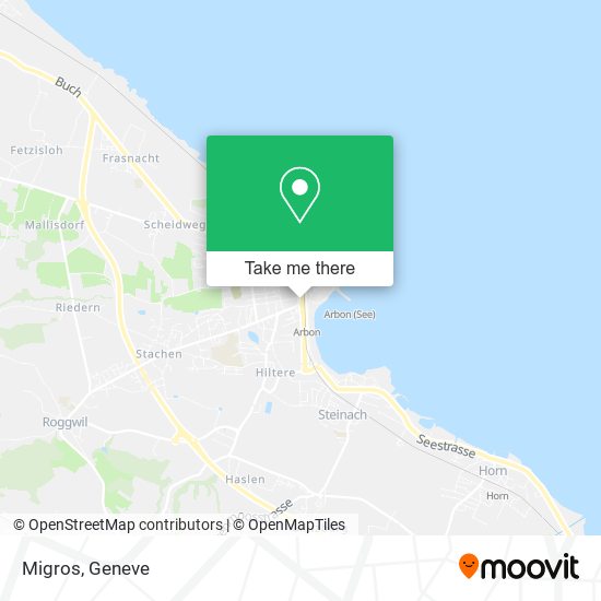 Migros map