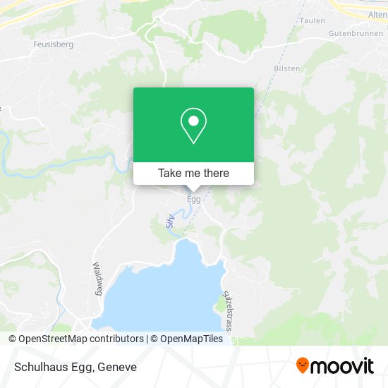 Schulhaus Egg map