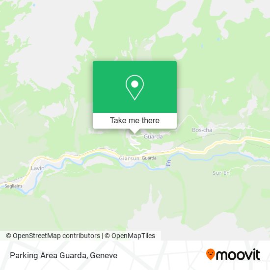 Parking Area Guarda map