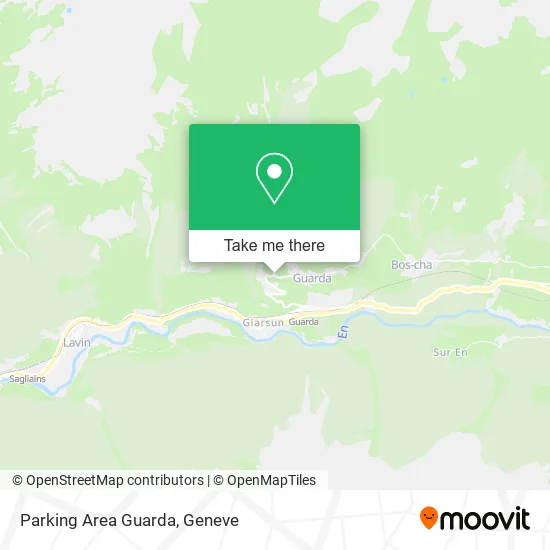 Parking Area Guarda map