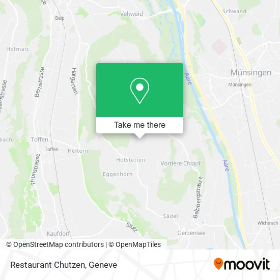 Restaurant Chutzen map