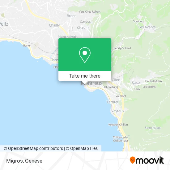 Migros map