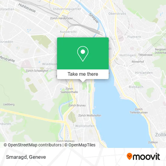 Smaragd map
