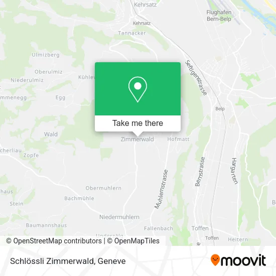 Schlössli Zimmerwald map