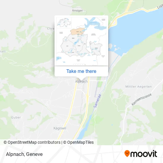 Alpnach map
