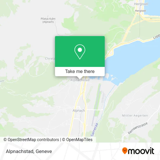 Alpnachstad map