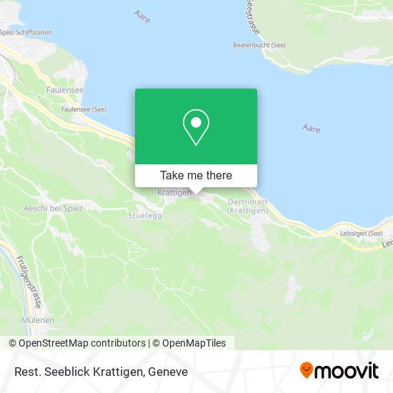 Rest. Seeblick Krattigen map