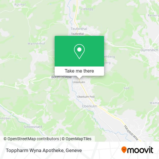 Toppharm Wyna Apotheke map