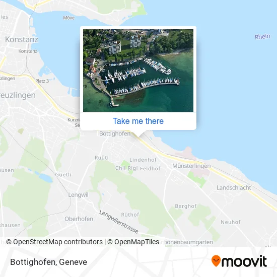 Bottighofen map