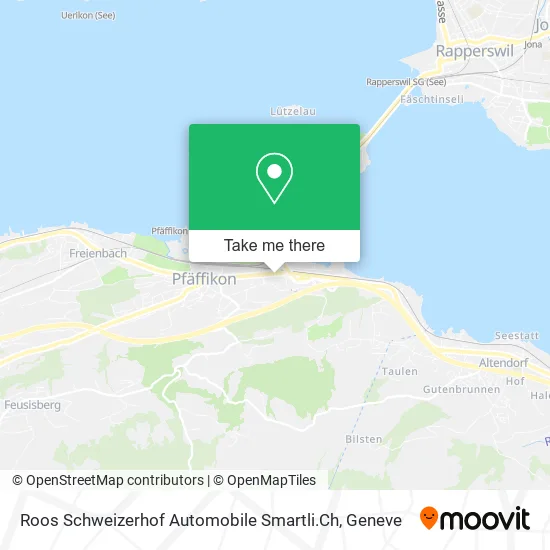 Roos Schweizerhof Automobile Smartli.Ch map