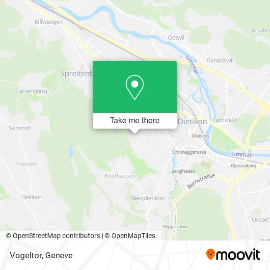 Vogeltor map