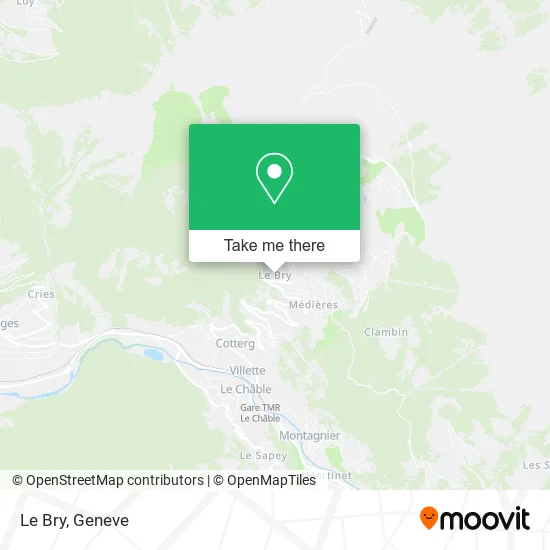 Le Bry map