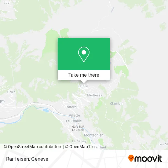 Raiffeisen map