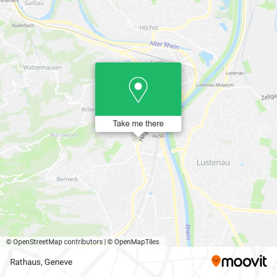 Rathaus map