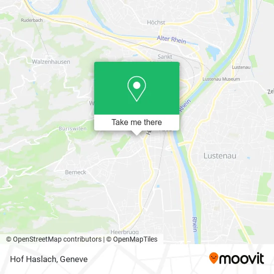 Hof Haslach map