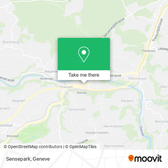 Sensepark map