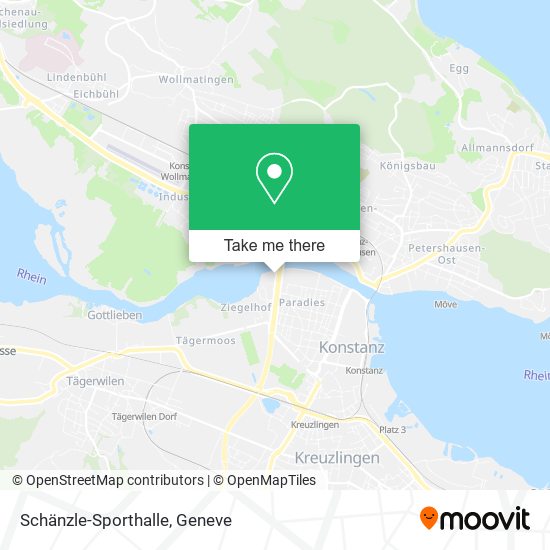 Schänzle-Sporthalle map