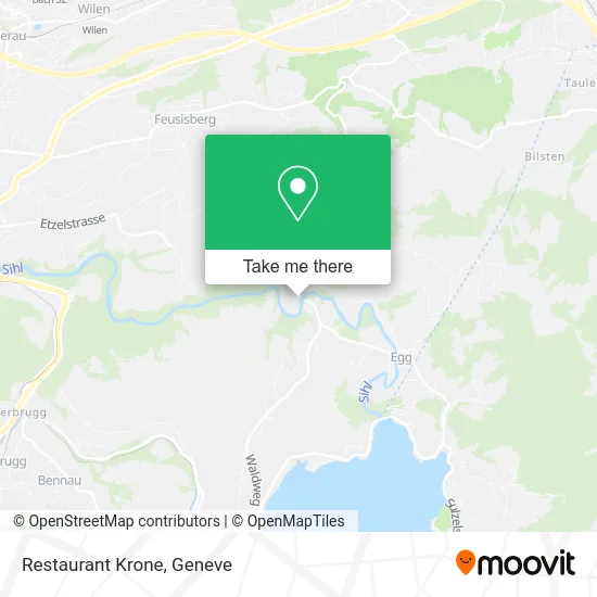 Restaurant Krone map