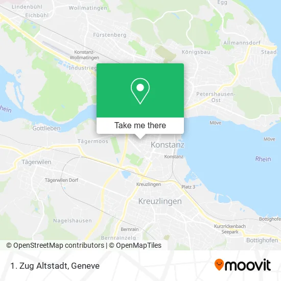 1. Zug Altstadt map