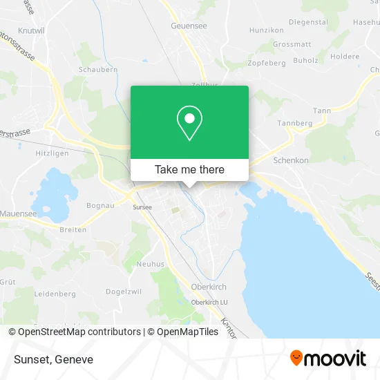 Sunset map