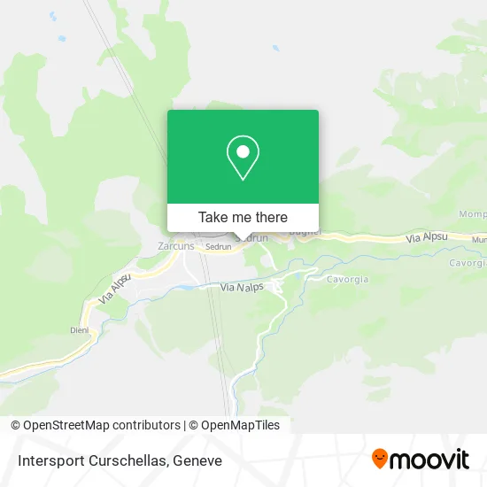 Intersport Curschellas map