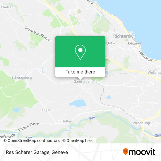 Res Scherer Garage map
