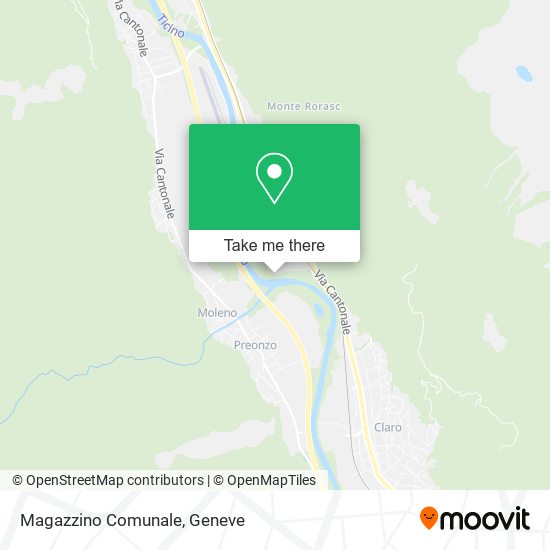 Magazzino Comunale map