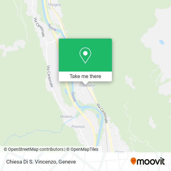 Chiesa Di S. Vincenzo map