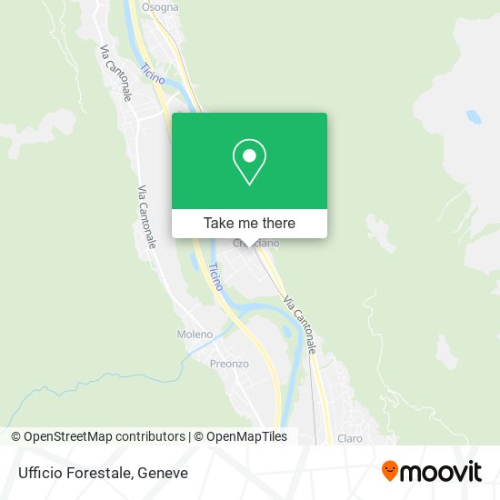 Ufficio Forestale map