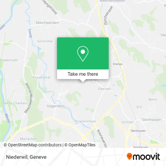 Niederwil map