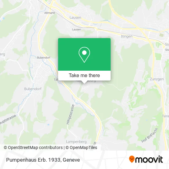 Pumpenhaus Erb. 1933 map