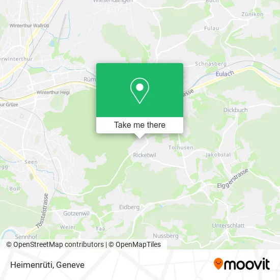 Heimenrüti map