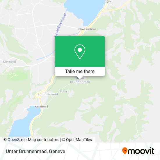 Unter Brunnenmad map