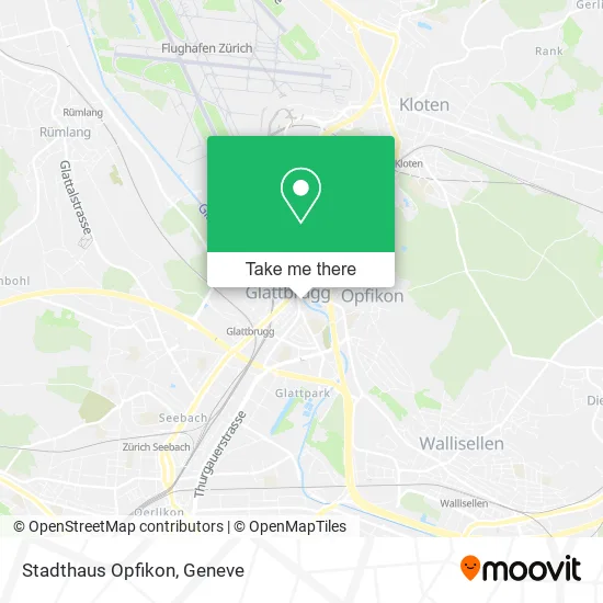 Stadthaus Opfikon map